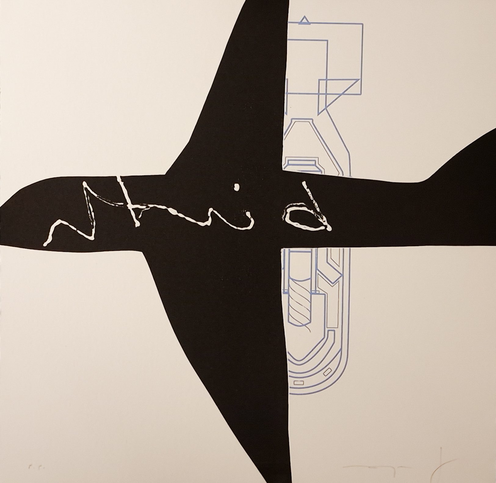 Magne Furuholmen etsning PP 25x25 cm signert