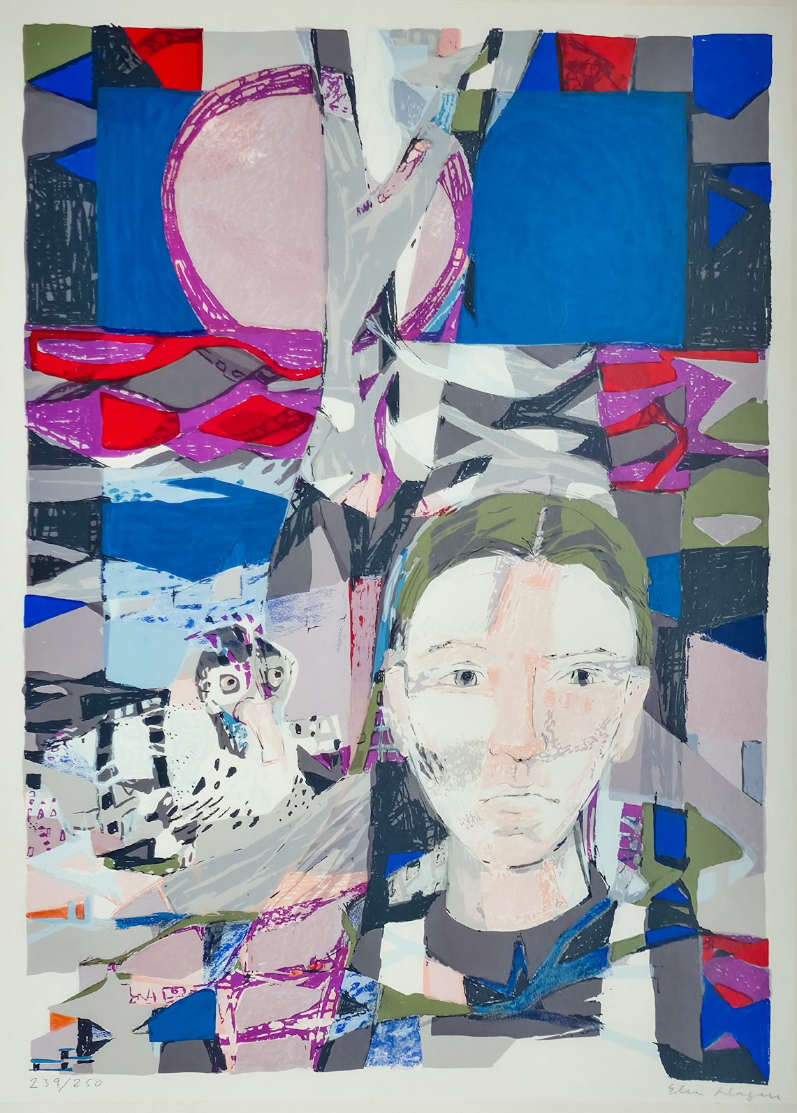 Else Hagen serigrafi motiv